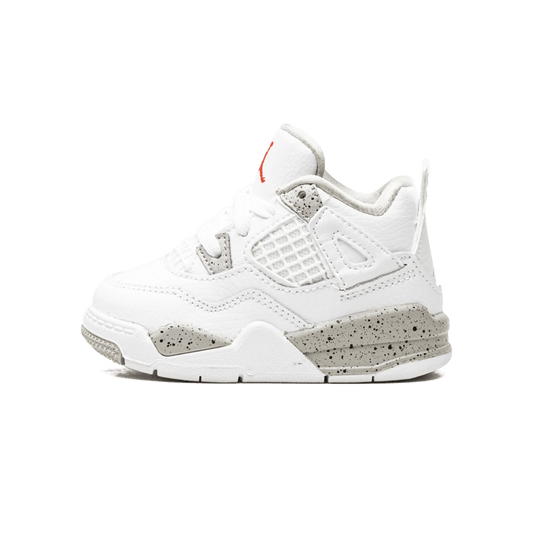 Air Jordan 4 Retro TD 'White Oreo' — UK 0C | EU 15 | US 0C — Front View