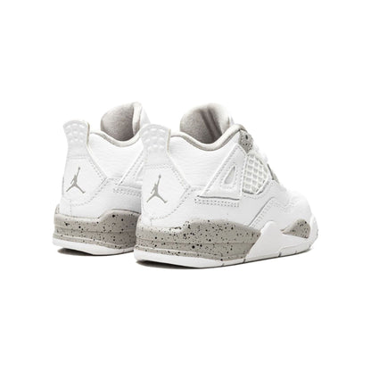 Air Jordan 4 Retro TD 'White Oreo' — UK 0C | EU 15 | US 0C — Back View