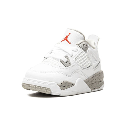 Air Jordan 4 Retro TD 'White Oreo' — UK 0C | EU 15 | US 0C — Top View