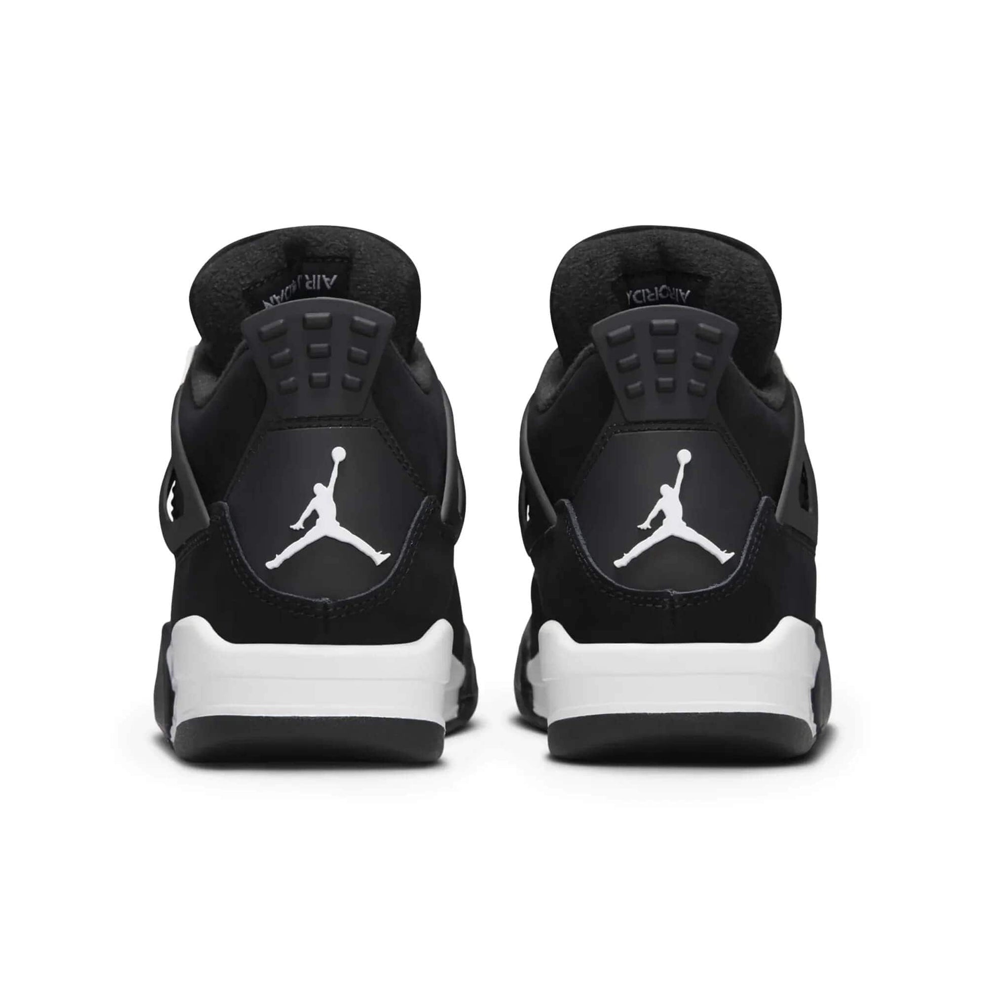 Jordan 4 Retro White Thunder GS — 3 UK — Back View