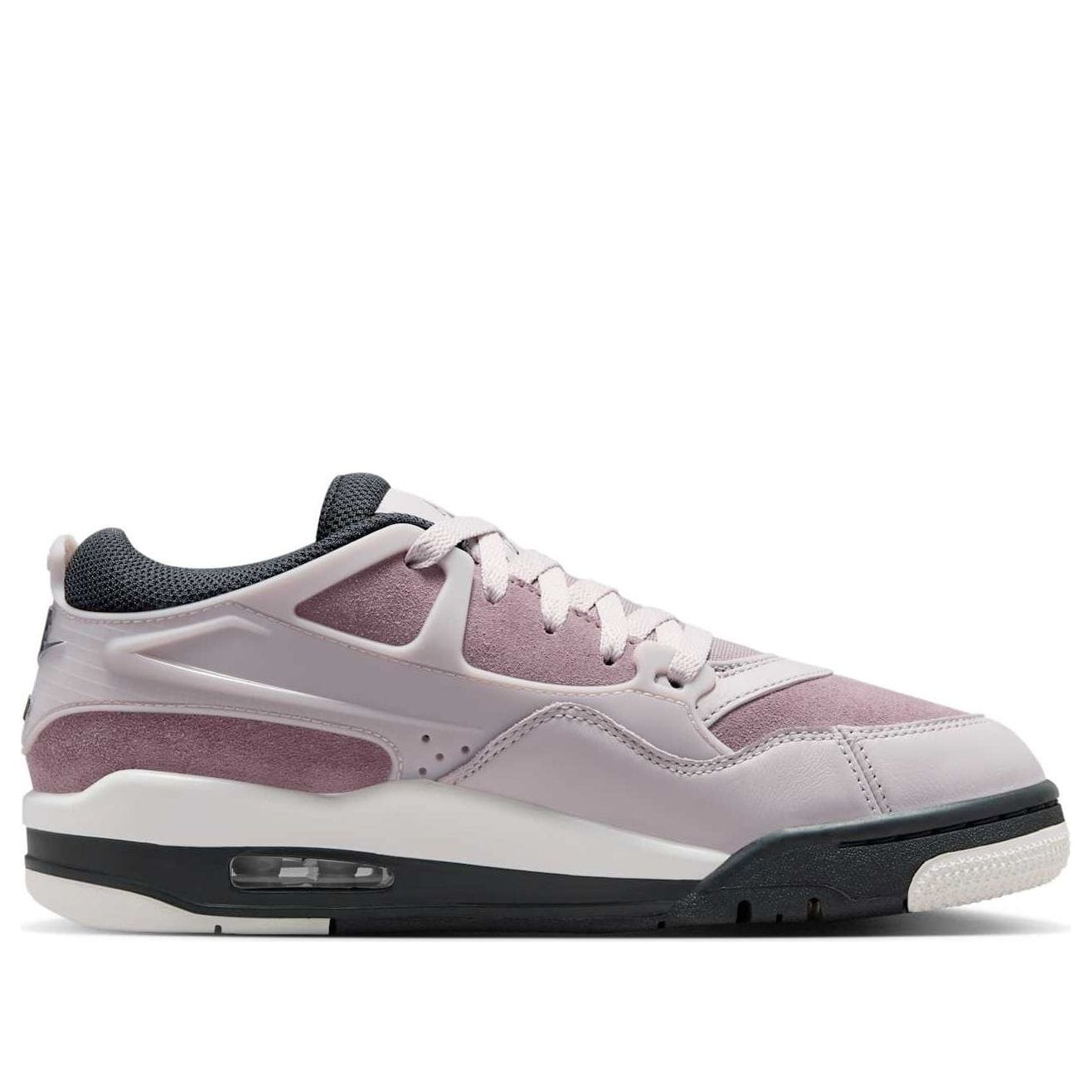 Air Jordan 4 RM Platinum Violet Grey W — 3.5 UK — Back View
