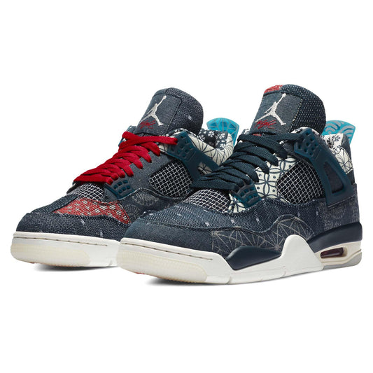Air Jordan 4 Retro SE 'Sashiko' — UK 3 | EU 35.5 | US 3.5 — Side View