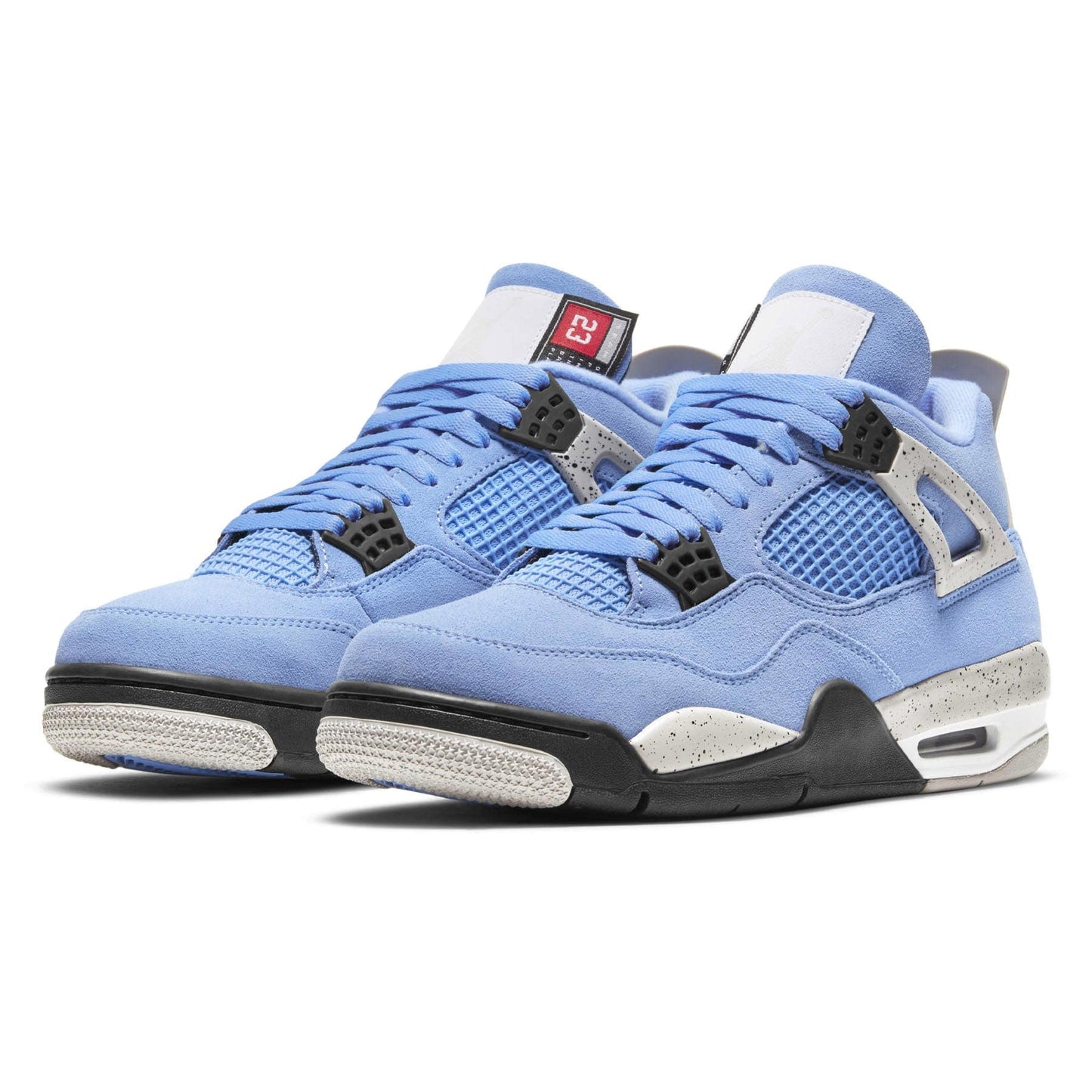 Air Jordan 4 Retro 'University Blue' — UK 3 | EU 35.5 | US 3.5 — Side View