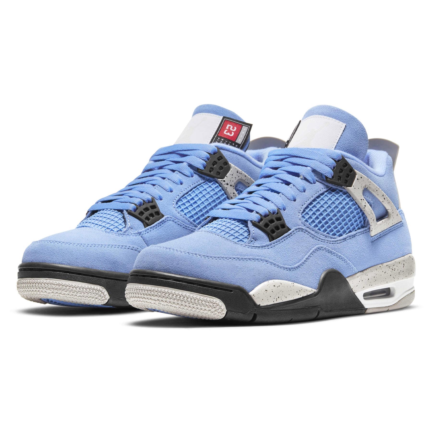 Air Jordan 4 Retro 'University Blue' — UK 3 | EU 35.5 | US 3.5 — Side View