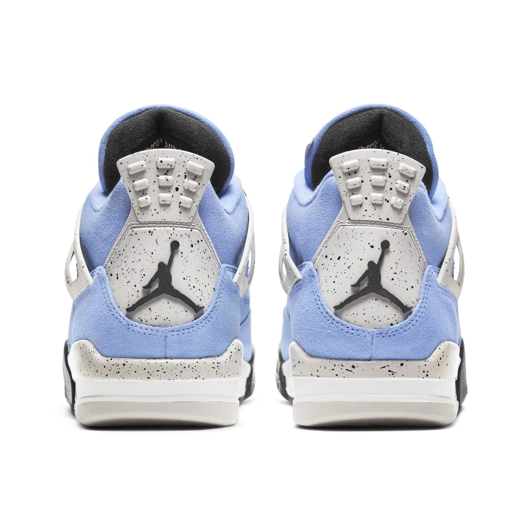 Air Jordan 4 Retro 'University Blue' — UK 3 | EU 35.5 | US 3.5 — Detail View