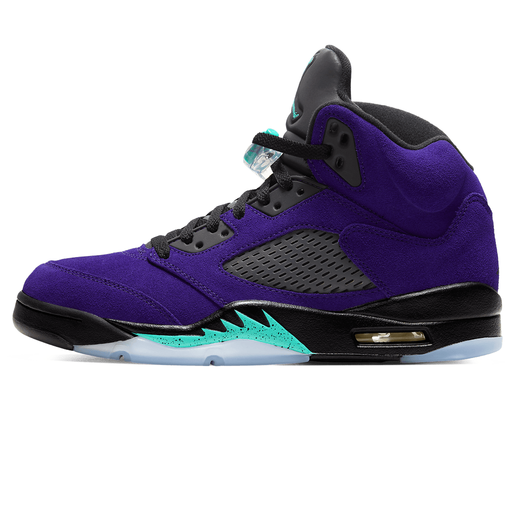 Air Jordan 5 Retro 'Alternate Grape' — UK 3 | EU 35.5 | US 3.5 — Front View