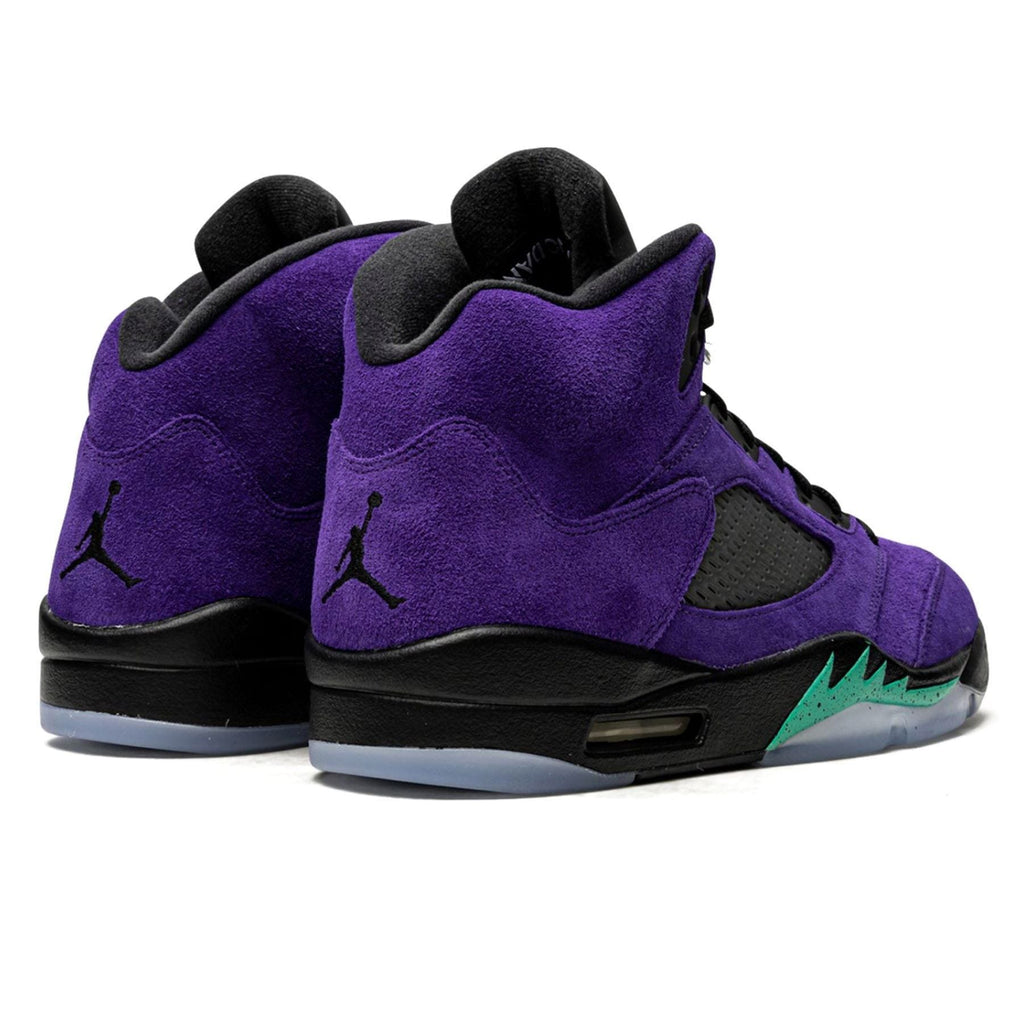 Air Jordan 5 Retro 'Alternate Grape' — UK 3 | EU 35.5 | US 3.5 — Back View