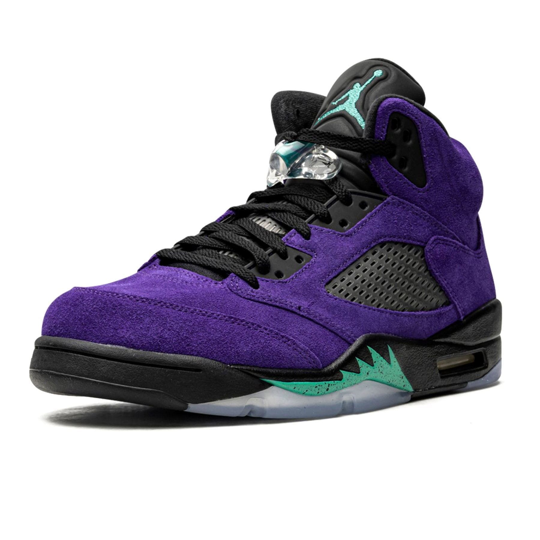 Air Jordan 5 Retro 'Alternate Grape' — UK 3 | EU 35.5 | US 3.5 — Top View