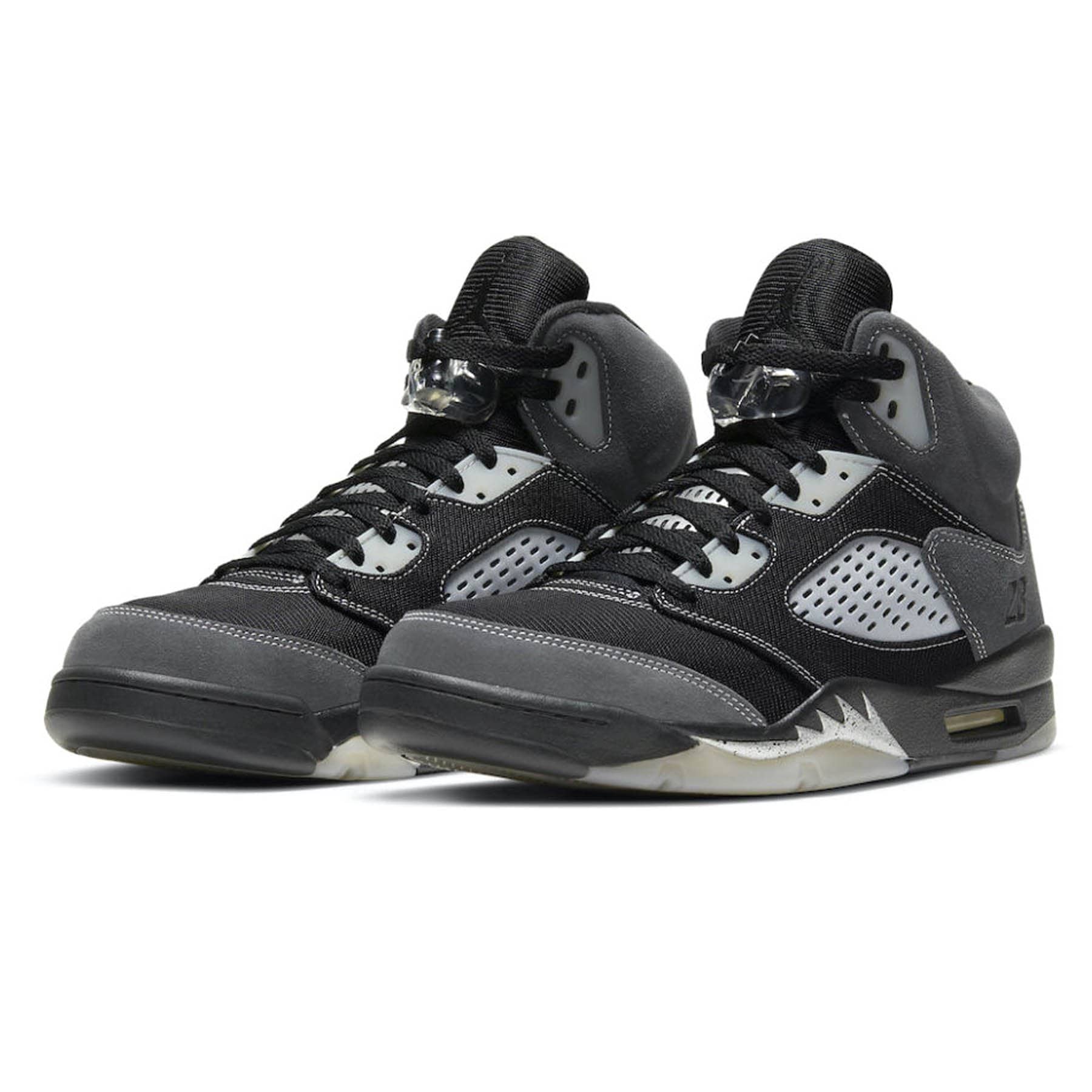 Air Jordan 5 Retro 'Anthracite' — UK 3 | EU 35.5 | US 3.5 — Back View