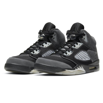 Air Jordan 5 Retro 'Anthracite' — UK 3 | EU 35.5 | US 3.5 — Back View