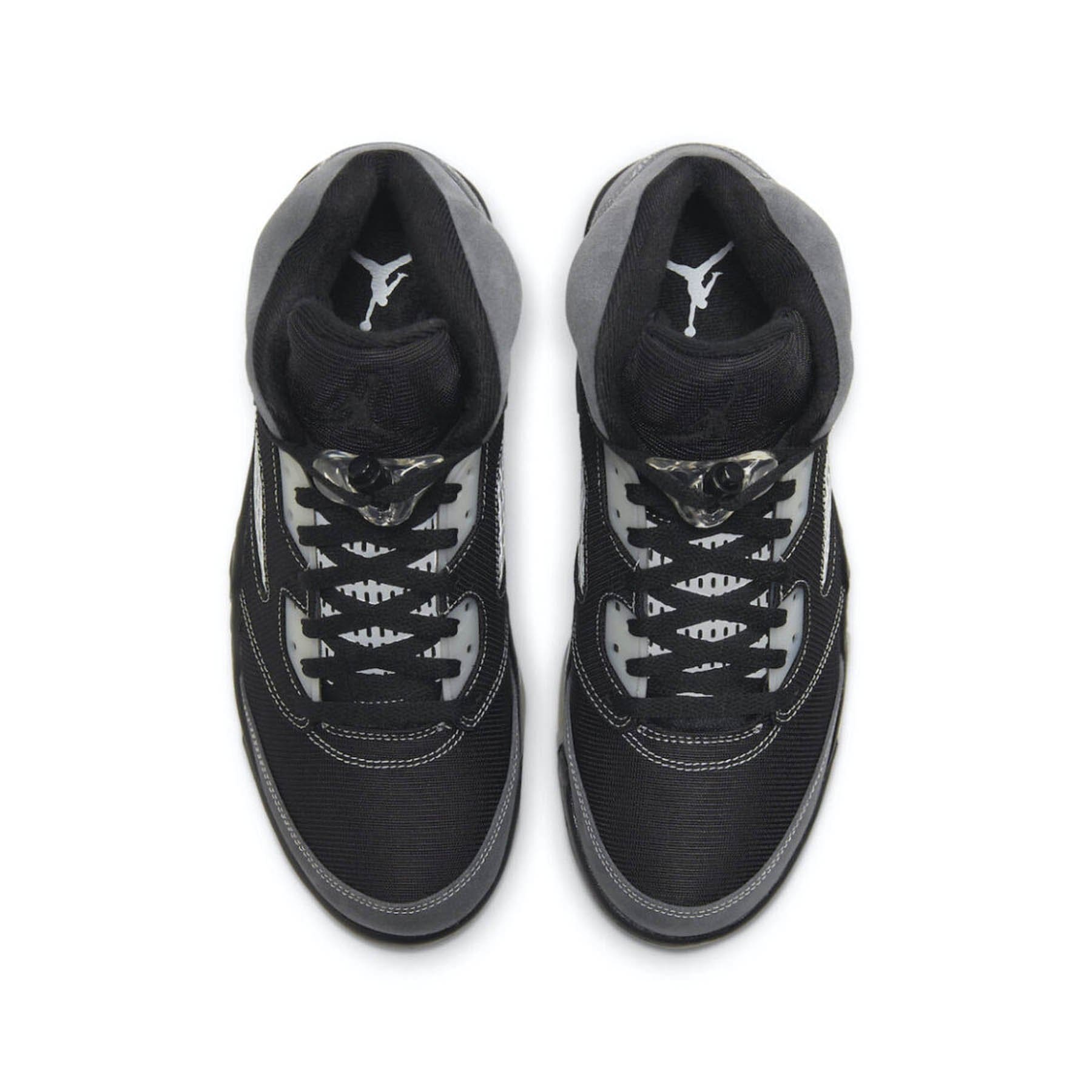 Air Jordan 5 Retro 'Anthracite' — UK 3 | EU 35.5 | US 3.5 — Top View