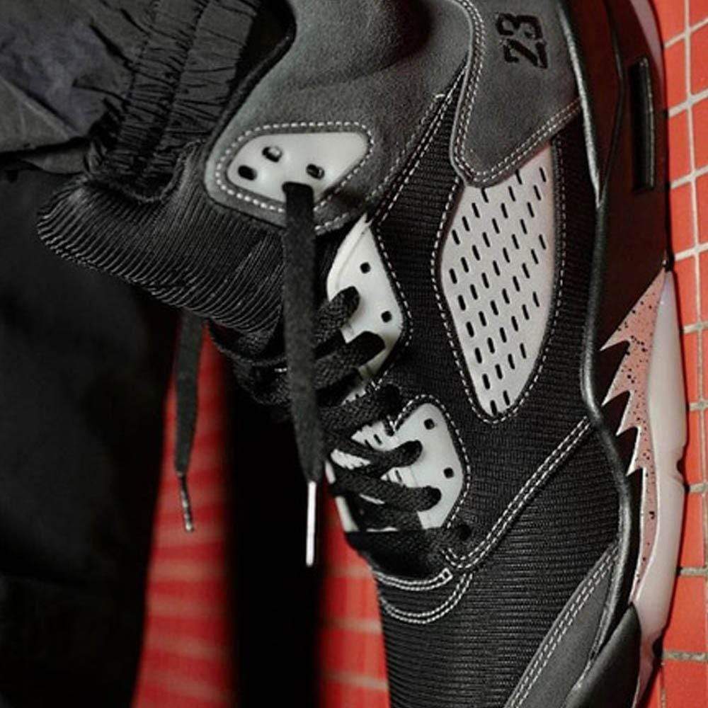 Air Jordan 5 Retro 'Anthracite' — UK 3 | EU 35.5 | US 3.5 — Lifestyle View