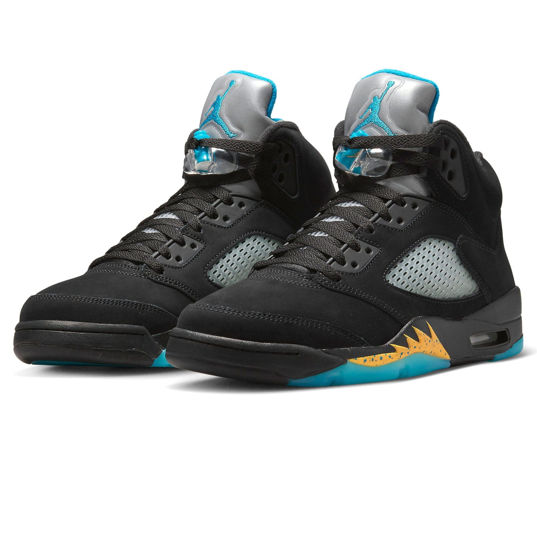 Air Jordan 5 Retro 'Aqua' — UK 3 | EU 35.5 | US 3.5 — Side View