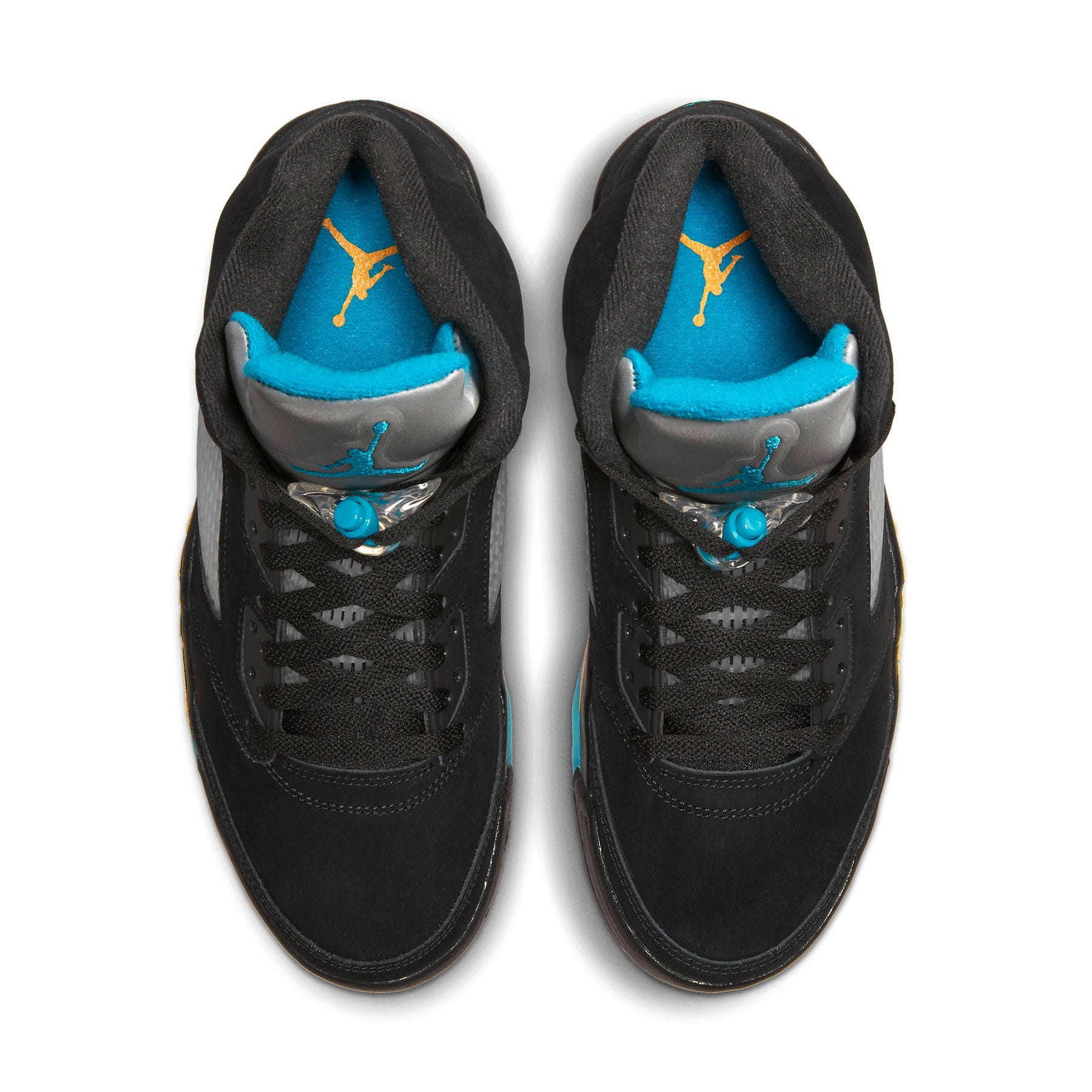 Air Jordan 5 Retro 'Aqua' — UK 3 | EU 35.5 | US 3.5 — Back View