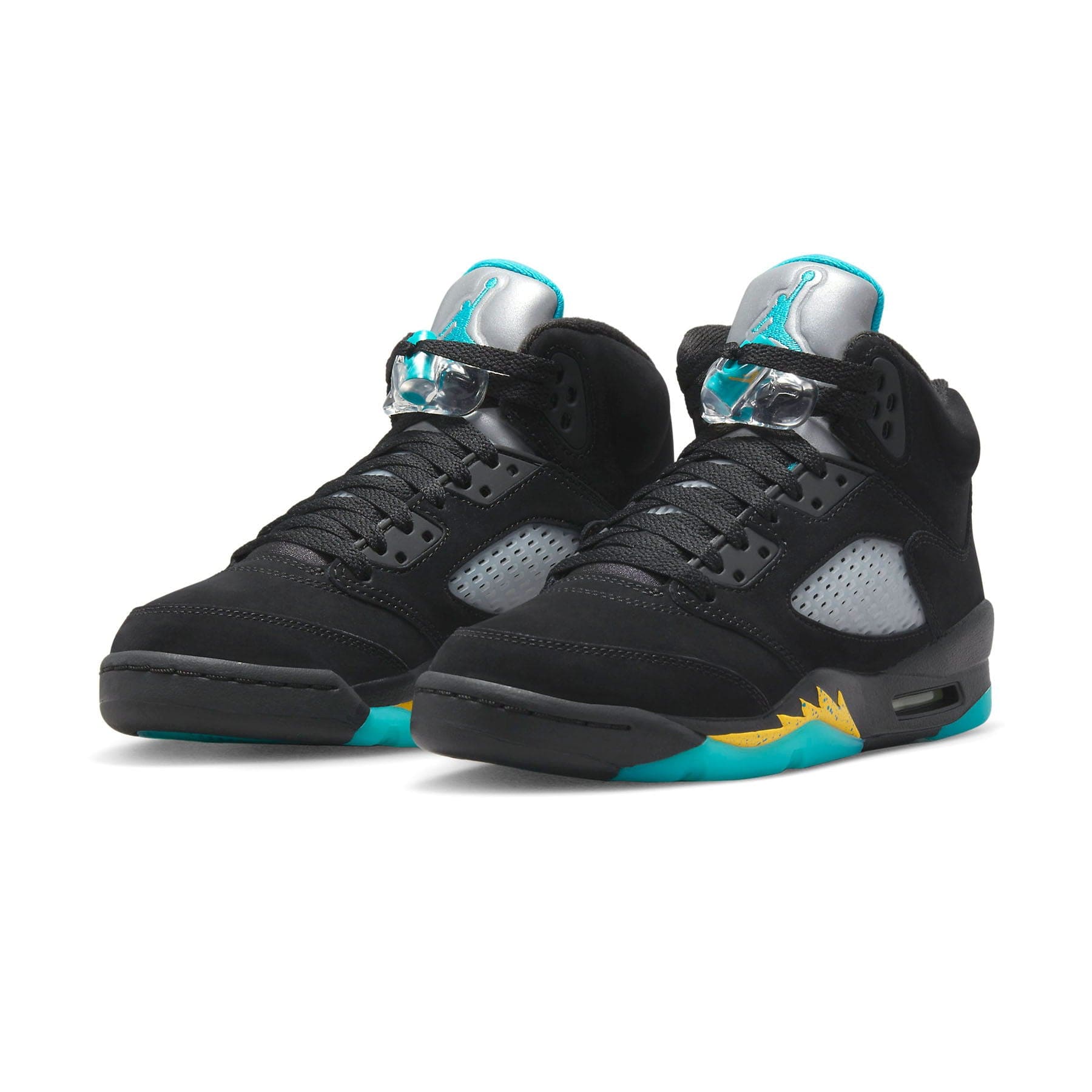 Air Jordan 5 Retro GS 'Aqua' — UK 13.5 | EU 32 | US 1Y — Side View