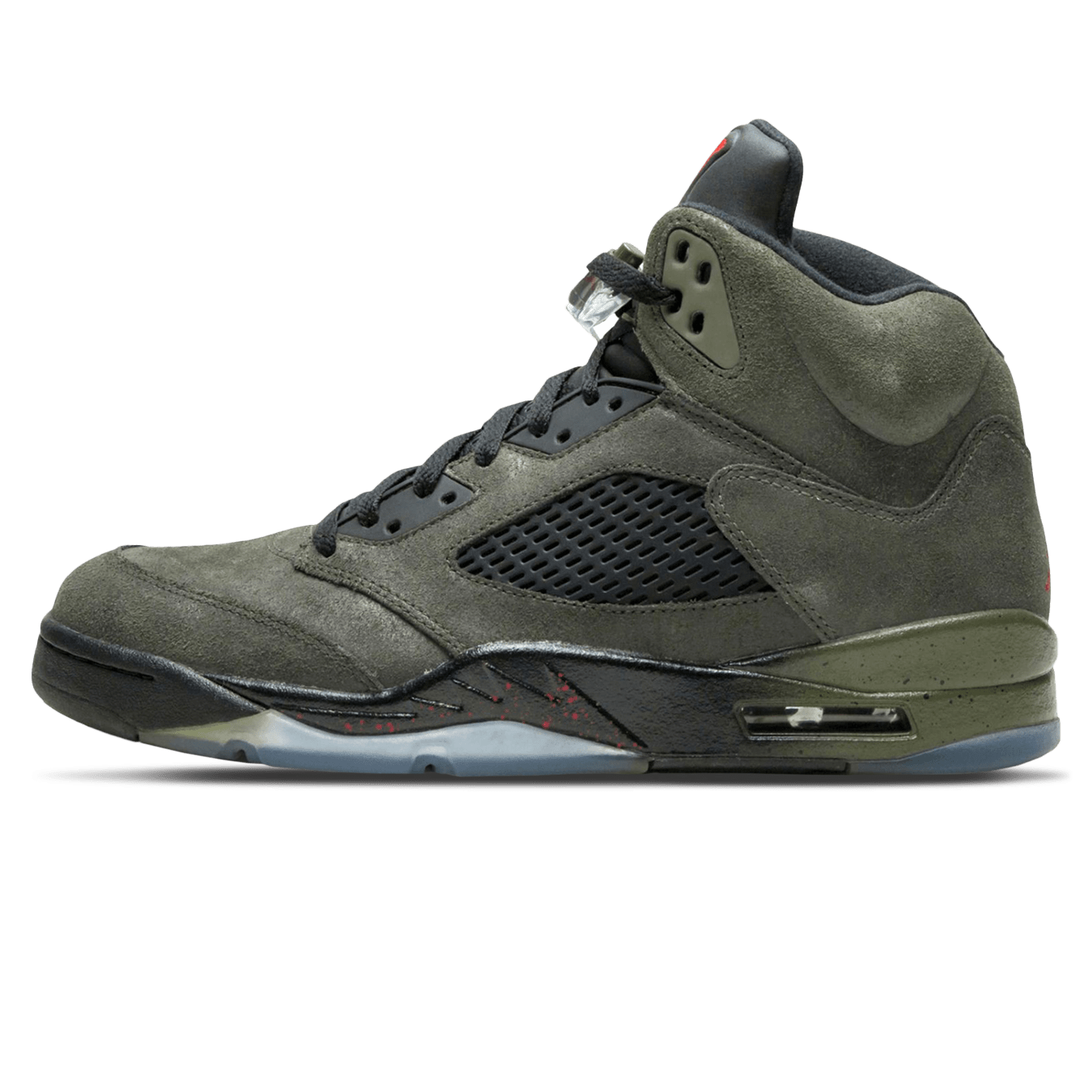 Air Jordan 5 Retro 'Fear' — UK 3 | EU 35.5 | US 3.5 — Front View