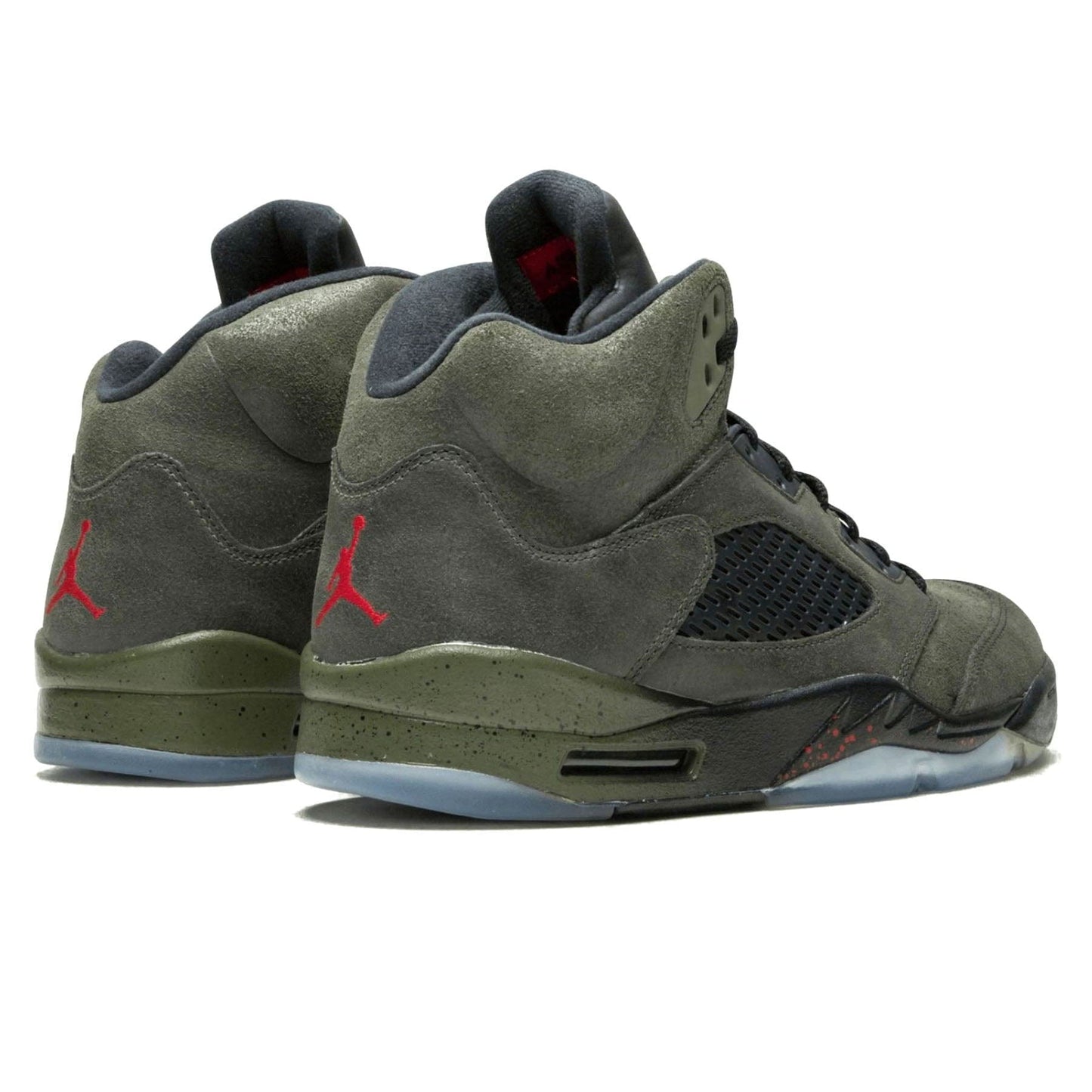 Air Jordan 5 Retro 'Fear' — UK 3 | EU 35.5 | US 3.5 — Back View