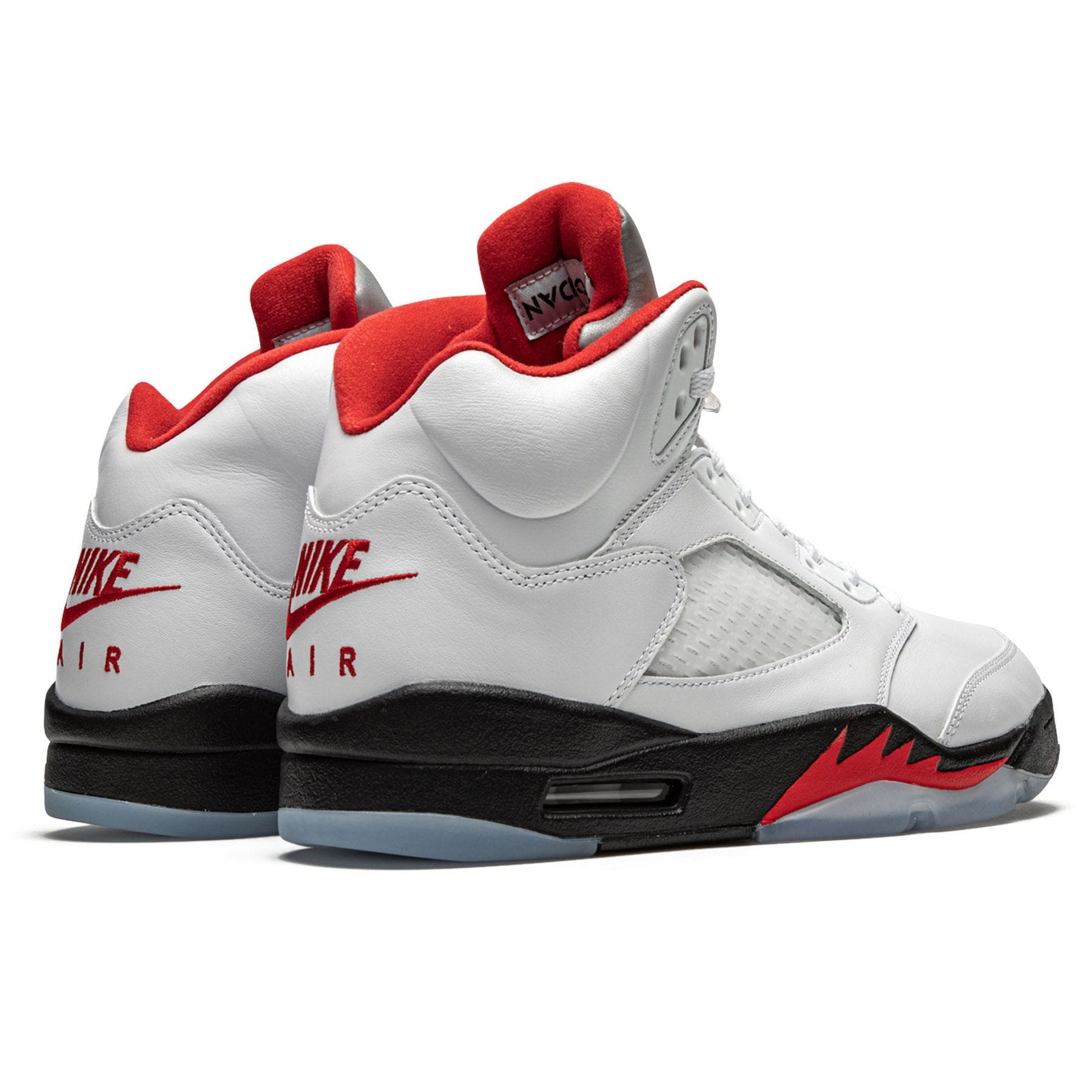Air Jordan 5 Retro 'Fire Red' 2020 — UK 3 | EU 35.5 | US 3.5 — Back View