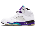 Air Jordan 5 Retro LS 'Grape' 2006 — UK 3 | EU 35.5 | US 3.5 — Front View