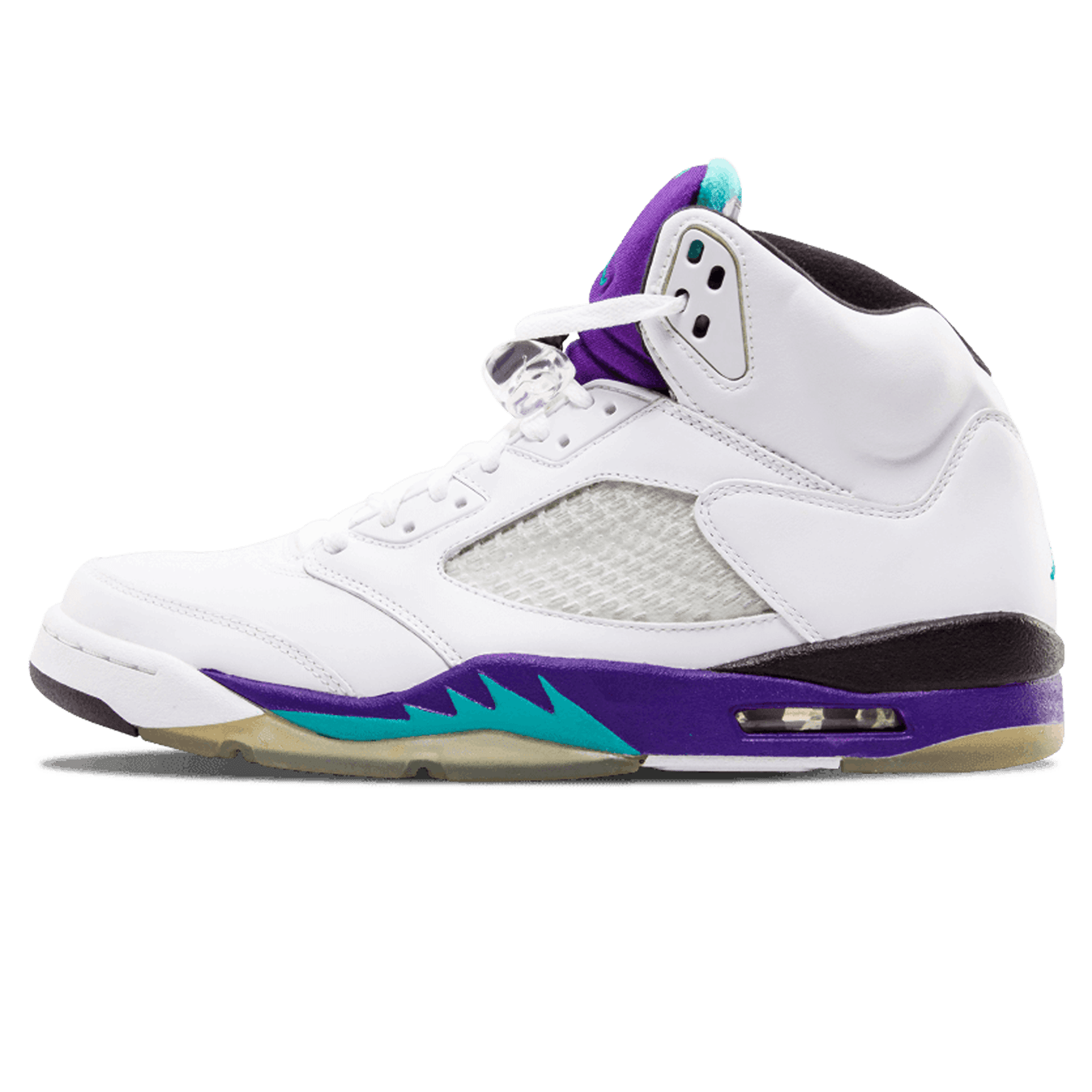 Air Jordan 5 Retro LS 'Grape' 2006 — UK 3 | EU 35.5 | US 3.5 — Front View