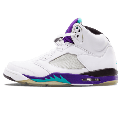Air Jordan 5 Retro LS 'Grape' 2006 — UK 3 | EU 35.5 | US 3.5 — Front View