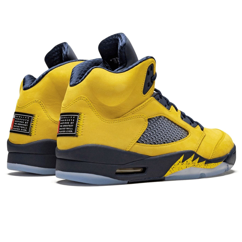 Air Jordan 5 Retro SP 'Michigan' — UK 3 | EU 35.5 | US 3.5 — Back View