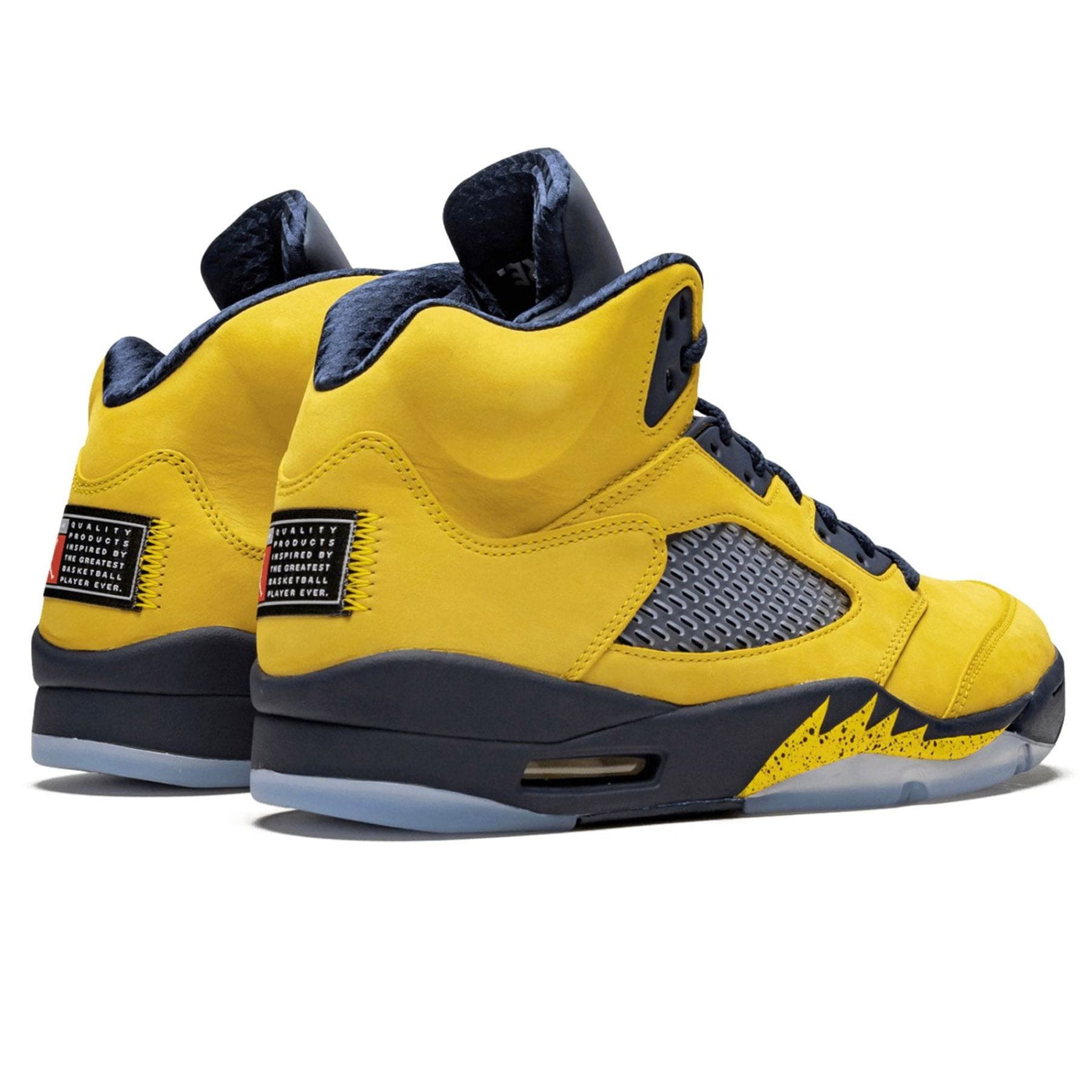 Air Jordan 5 Retro SP 'Michigan' — UK 3 | EU 35.5 | US 3.5 — Back View