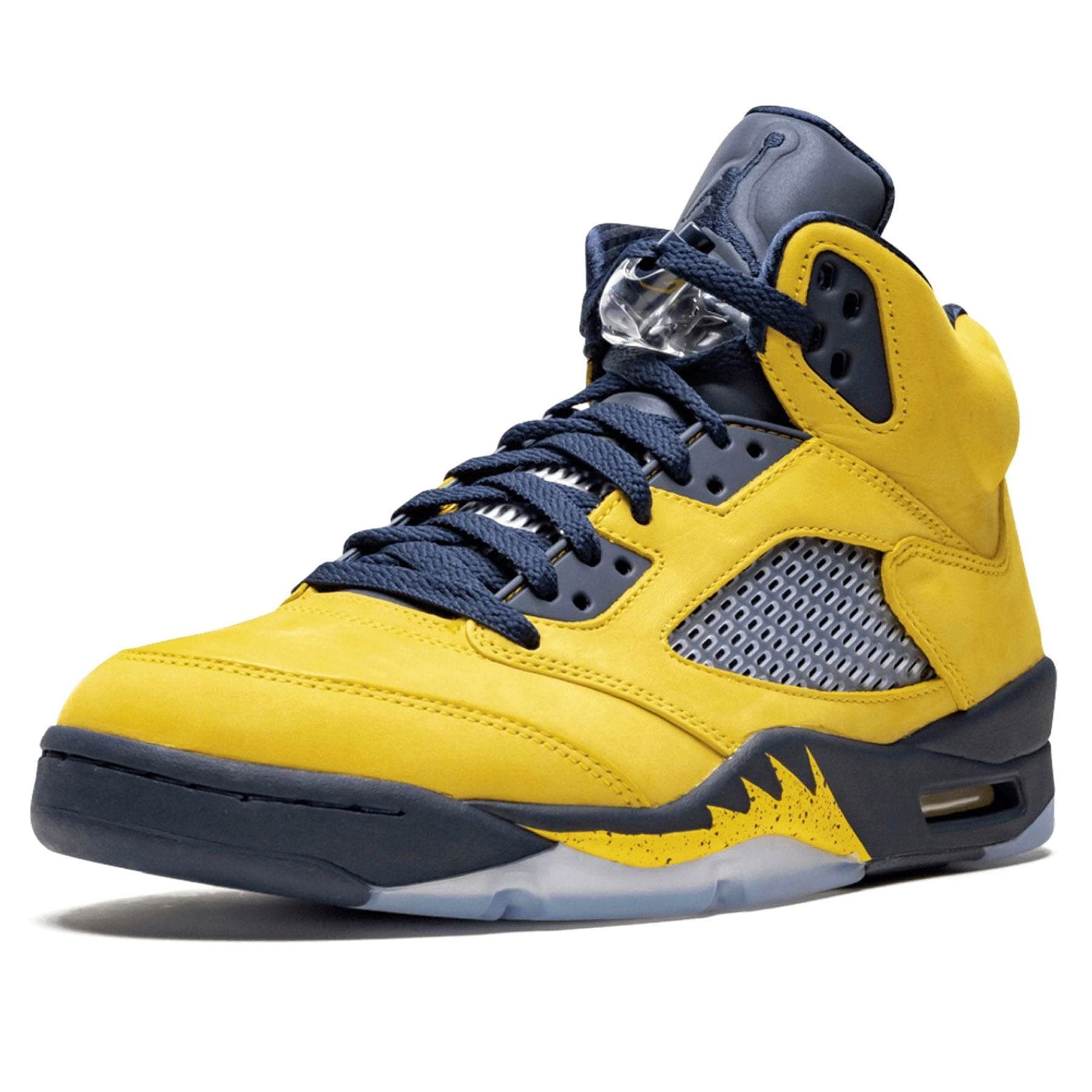 Air Jordan 5 Retro SP 'Michigan' — UK 3 | EU 35.5 | US 3.5 — Top View