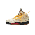 Off-White x Air Jordan 5 Retro SP PS 'Sail' — UK 10C | EU 27.5 | US 10.5C — Front View