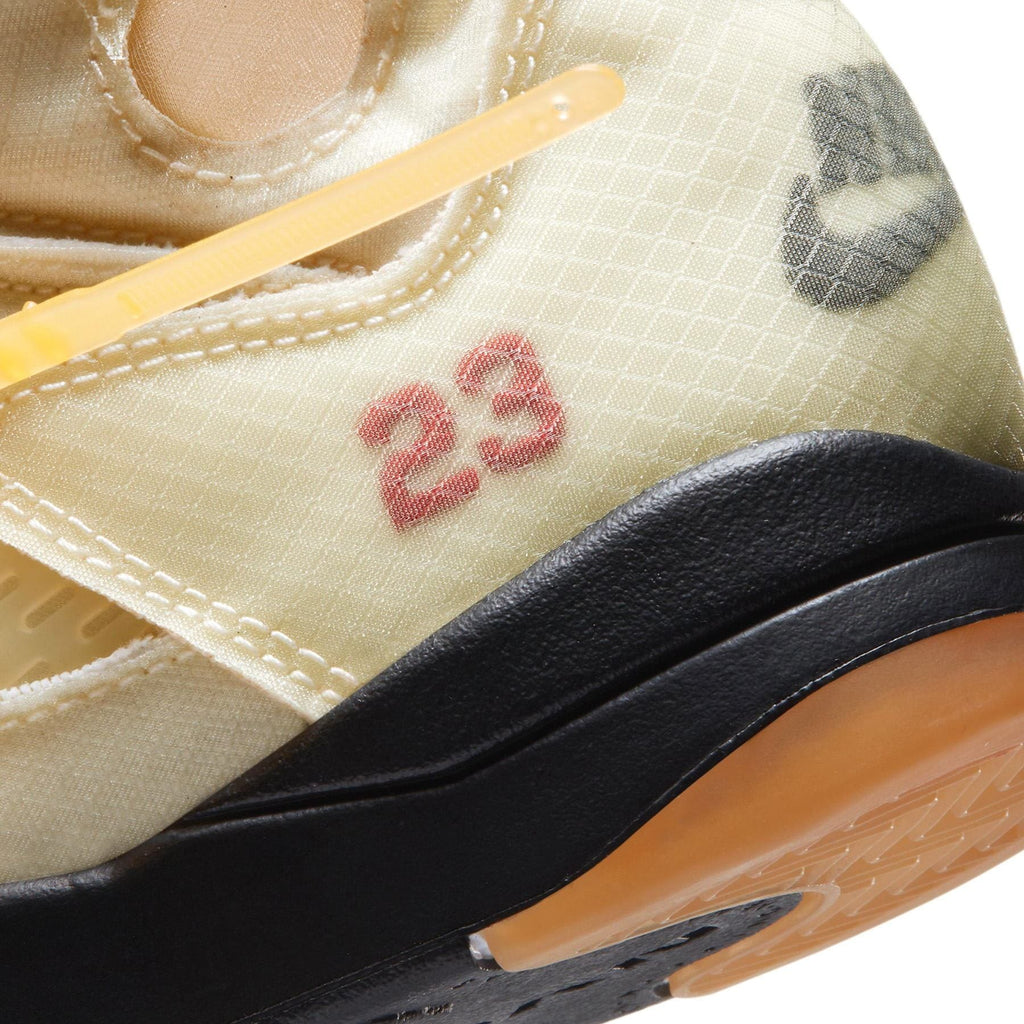 Off-White x Air Jordan 5 Retro SP PS 'Sail' — UK 10C | EU 27.5 | US 10.5C — Alternate View 7