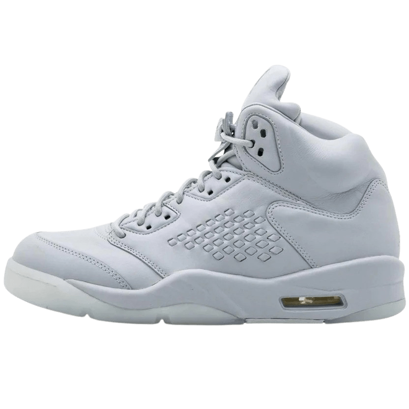 Air Jordan 5 Premium Pure Platinum — UK 3 | EU 35.5 | US 3.5 — Front View