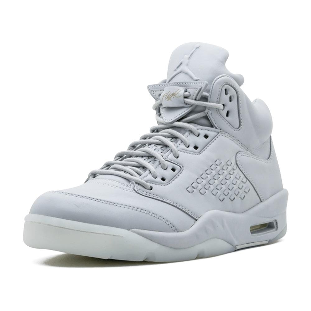 Air Jordan 5 Premium Pure Platinum — UK 3 | EU 35.5 | US 3.5 — Top View