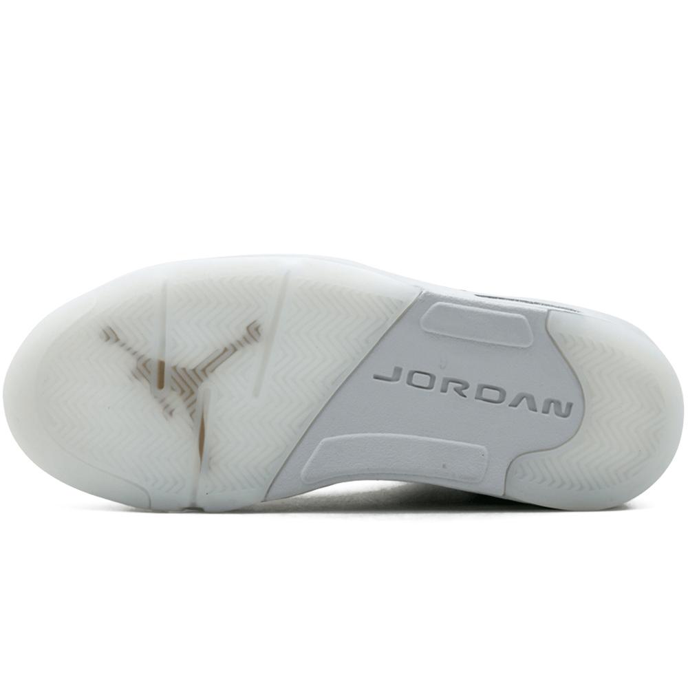 Air Jordan 5 Premium Pure Platinum — UK 3 | EU 35.5 | US 3.5 — Detail View