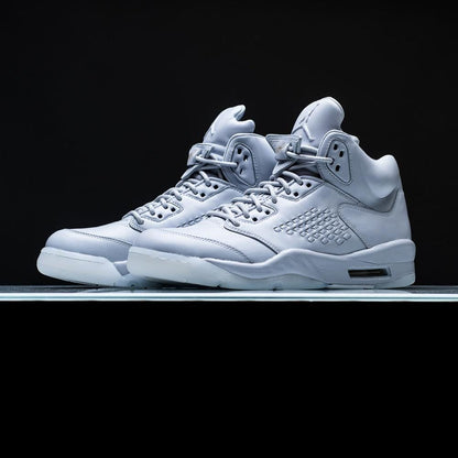 Air Jordan 5 Premium Pure Platinum — UK 3 | EU 35.5 | US 3.5 — Lifestyle View