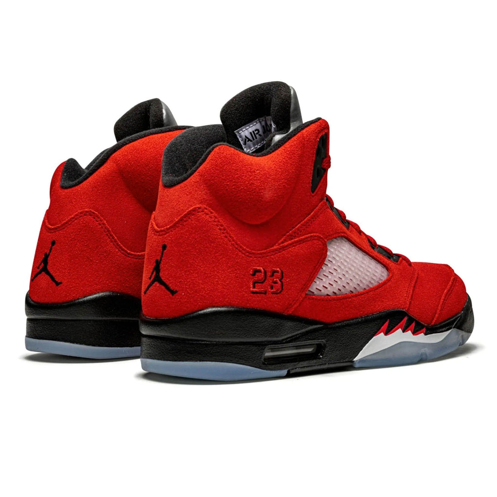 Air Jordan 5 Retro 'Raging Bull' 2021 — UK 3 | EU 35.5 | US 3.5 — Back View