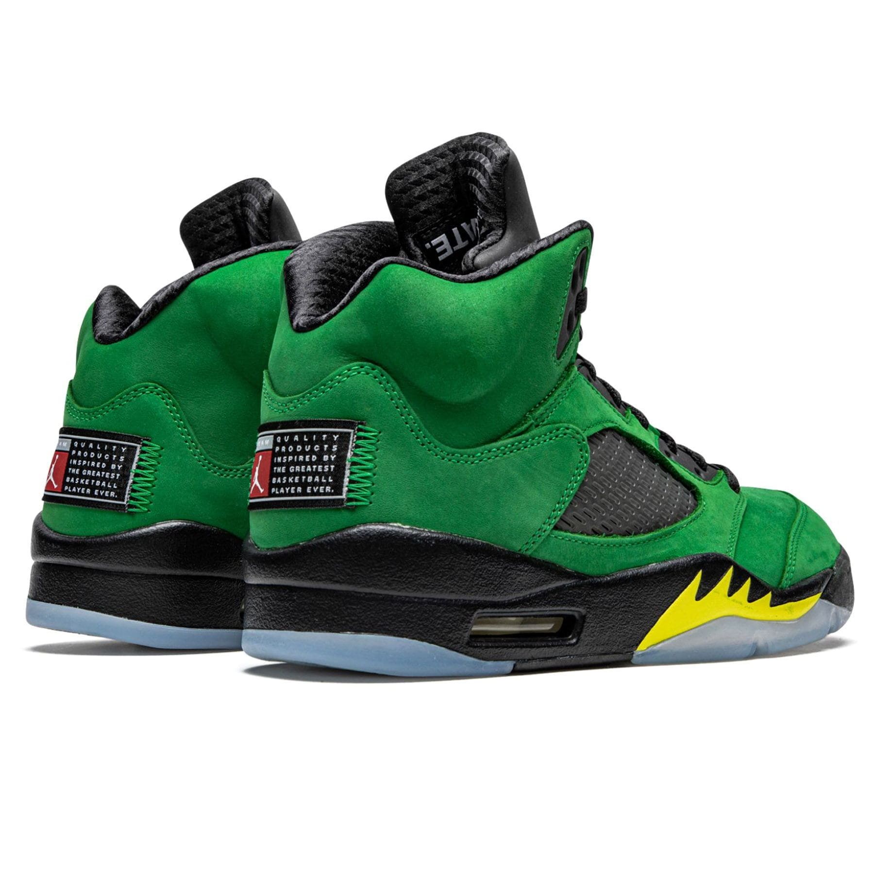 Air Jordan 5 Retro SE 'Oregon' — UK 3 | EU 35.5 | US 3.5 — Back View