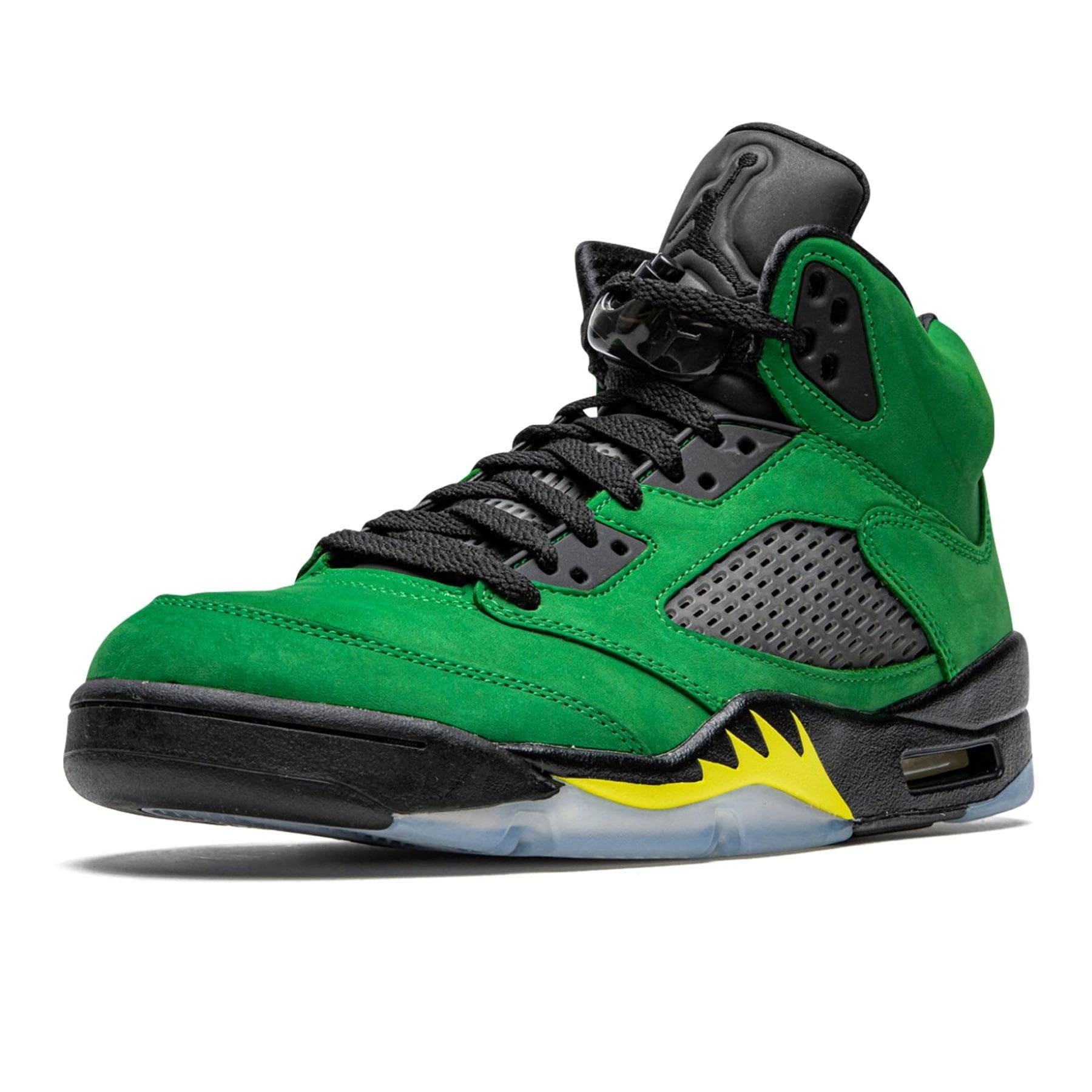 Air Jordan 5 Retro SE 'Oregon' — UK 3 | EU 35.5 | US 3.5 — Top View