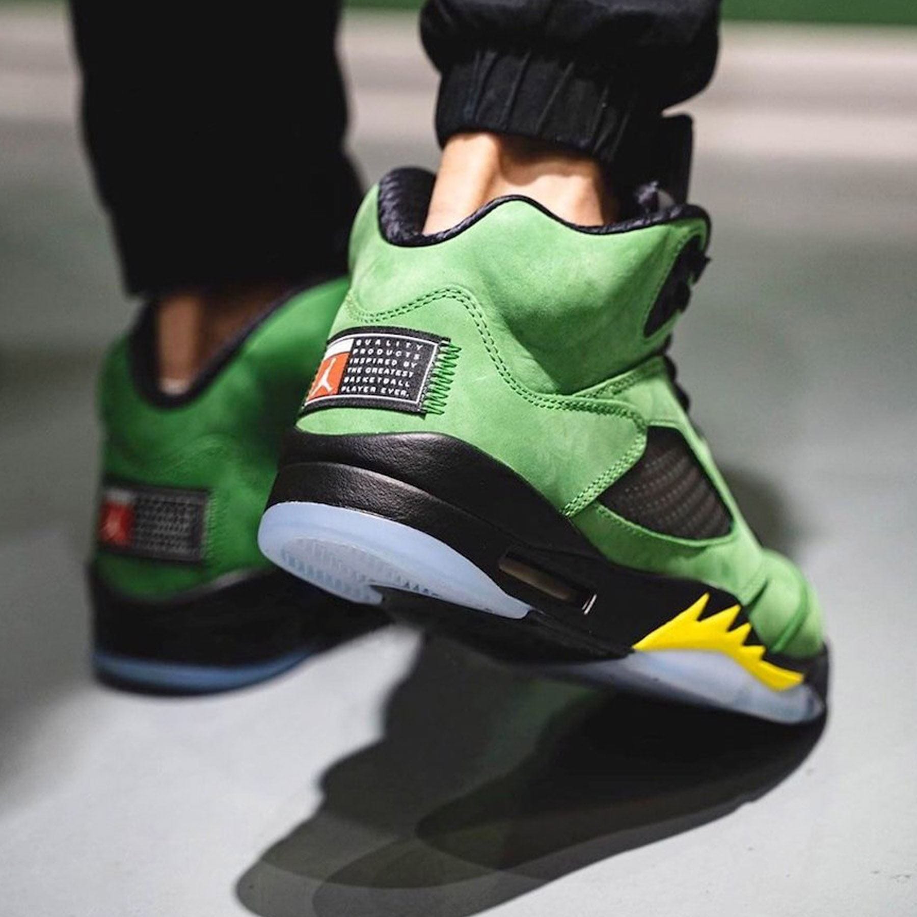 Air Jordan 5 Retro SE 'Oregon' — UK 3 | EU 35.5 | US 3.5 — Alternate View 7