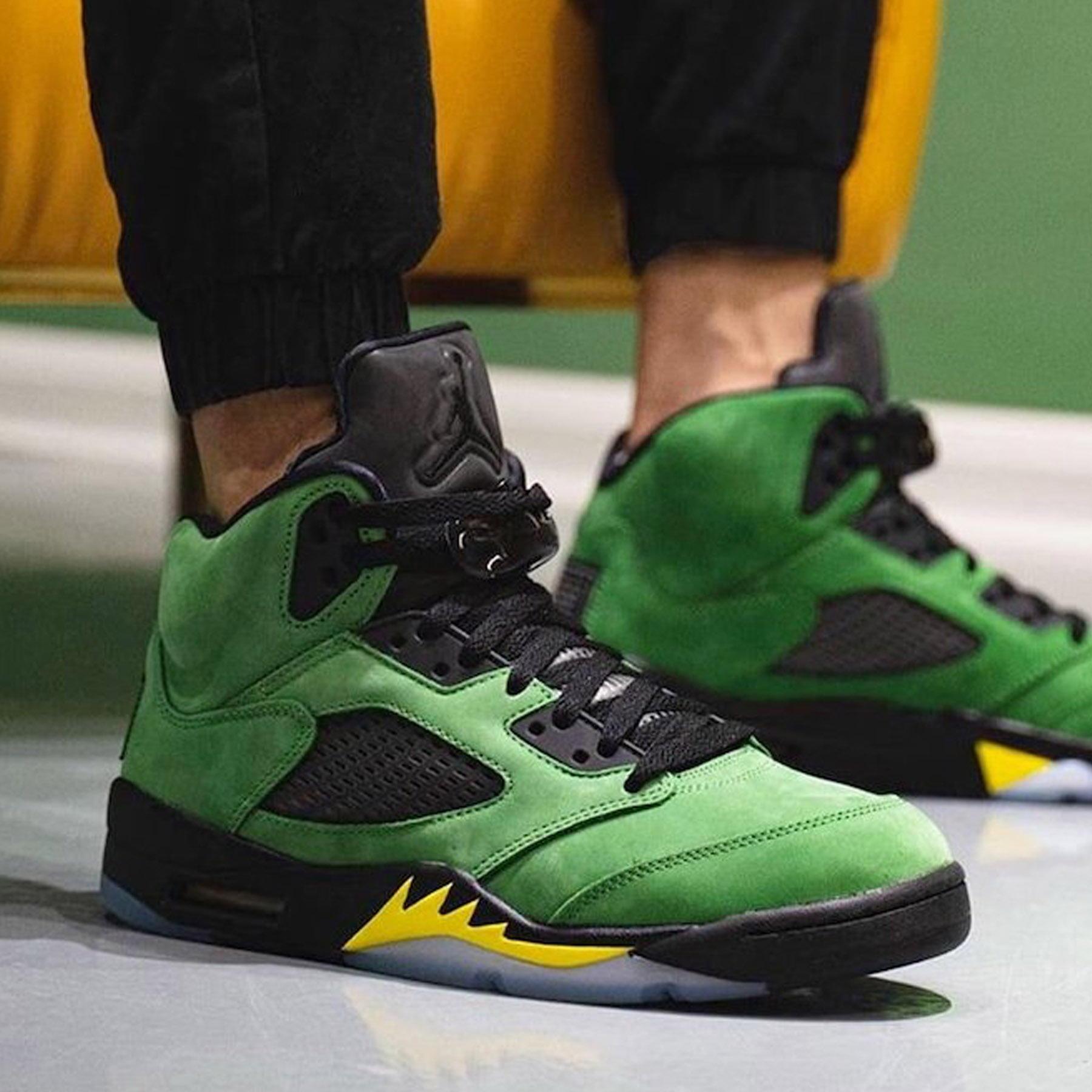Air Jordan 5 Retro SE 'Oregon' — UK 3 | EU 35.5 | US 3.5 — Alternate View 8