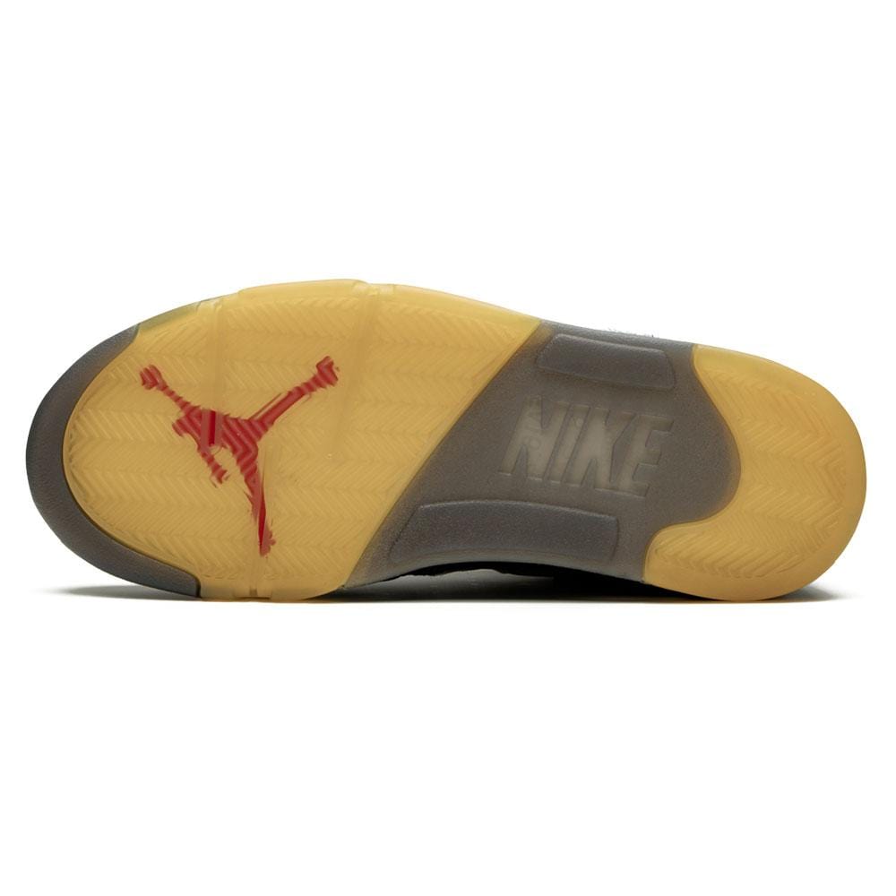 OFF-WHITE x Air Jordan 5 Retro SP 'Muslin' — UK 3 | EU 35.5 | US 3.5 — Detail View