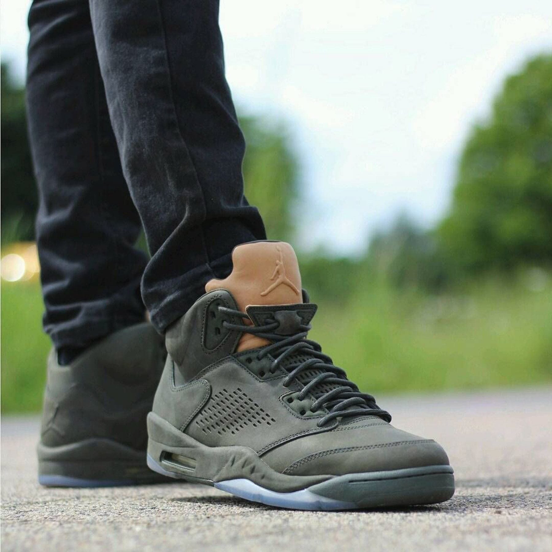 Air Jordan 5 Retro Premium 'Take Flight' — UK 3 | EU 35.5 | US 3.5 — Lifestyle View
