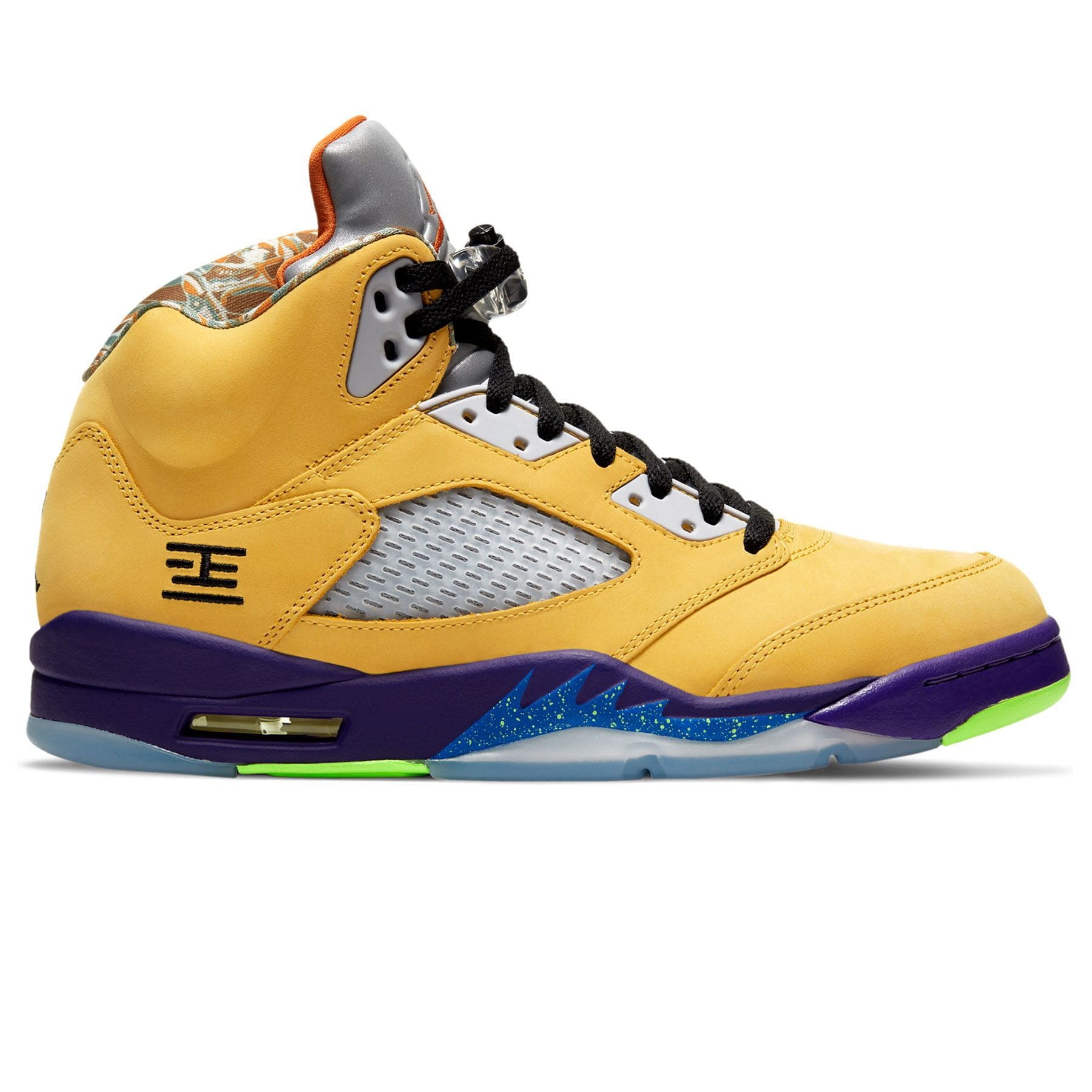 Air Jordan 5 Retro SE 'What The' — UK 3 | EU 35.5 | US 3.5 — Back View