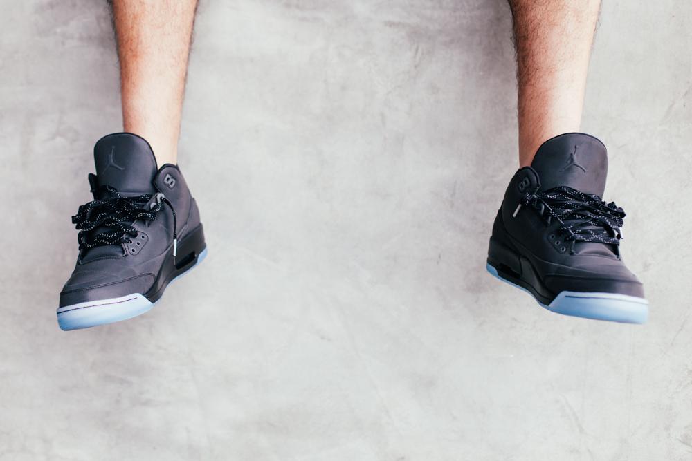 AIR JORDAN 5LAB3 Black — UK 3 | EU 35.5 | US 3.5 — Detail View