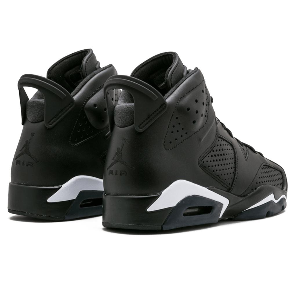 Air Jordan 6 Retro Black Cat — UK 3 | EU 35.5 | US 3.5 — Top View