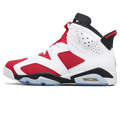 Air Jordan 6 Retro OG 'Carmine' 2021 — UK 3 | EU 35.5 | US 3.5 — Front View