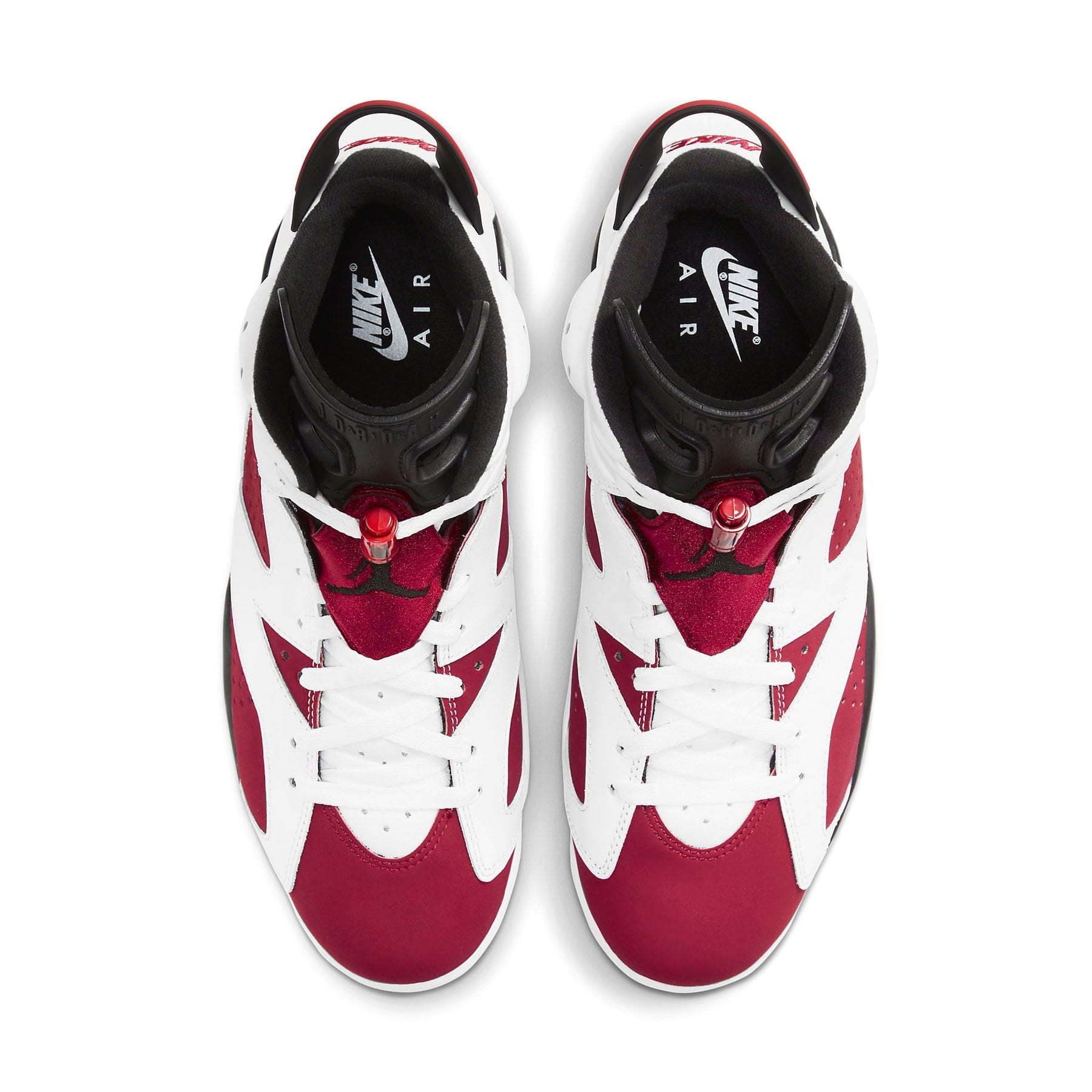 Air Jordan 6 Retro OG 'Carmine' 2021 — UK 3 | EU 35.5 | US 3.5 — Back View
