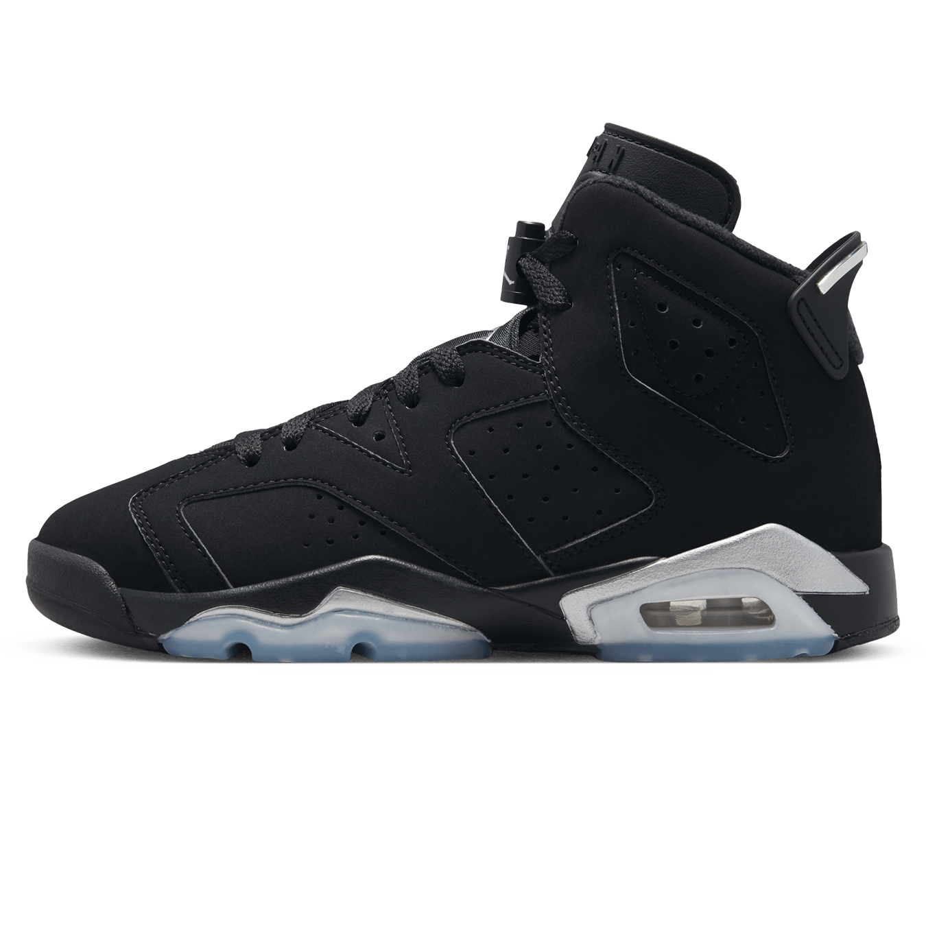 Air Jordan 6 Retro GS 'Chrome' — UK 13.5 | EU 32 | US 1Y — Front View