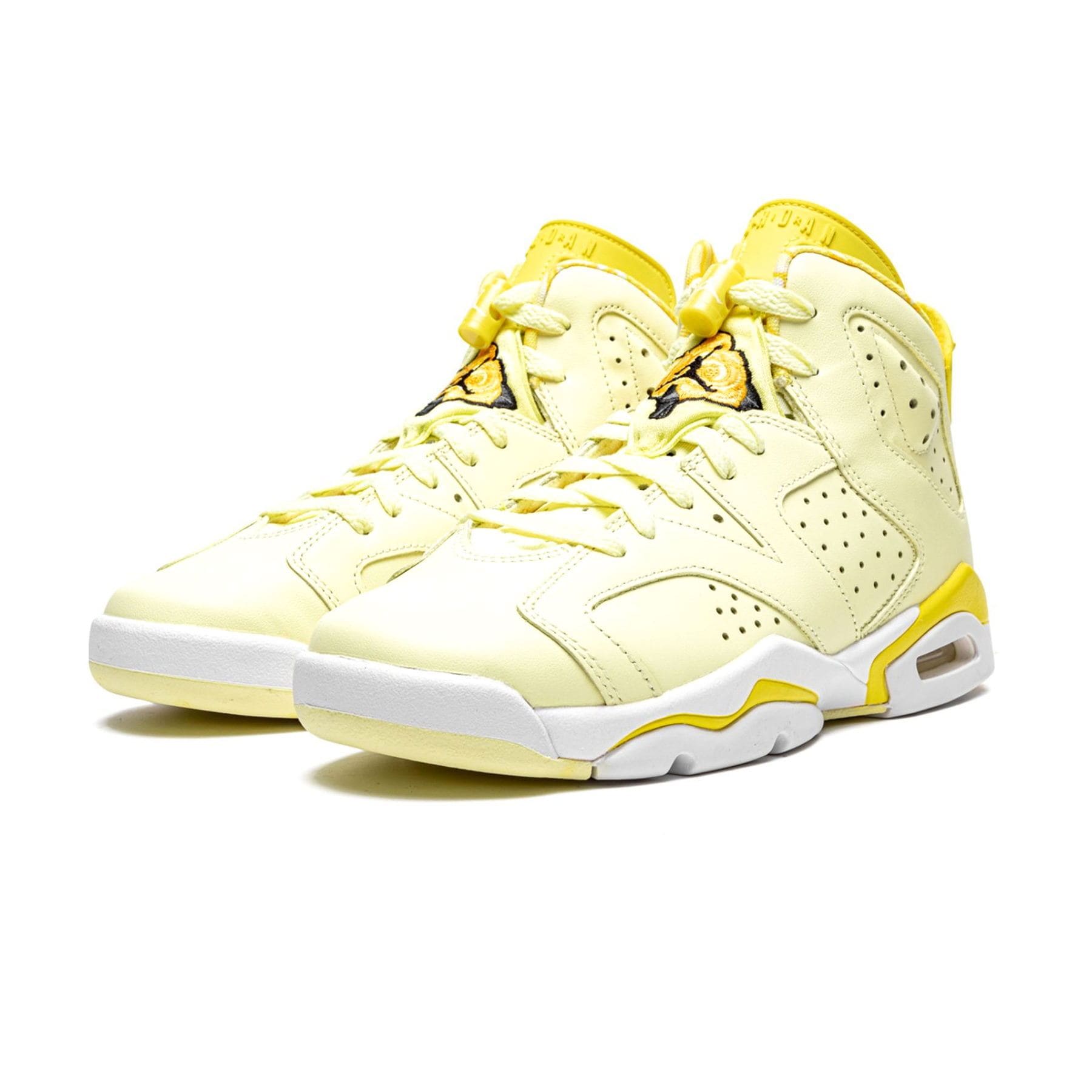Air Jordan 6 Retro GG 'Citron Tint' — UK 13.5 | EU 32 | US 1Y — Side View