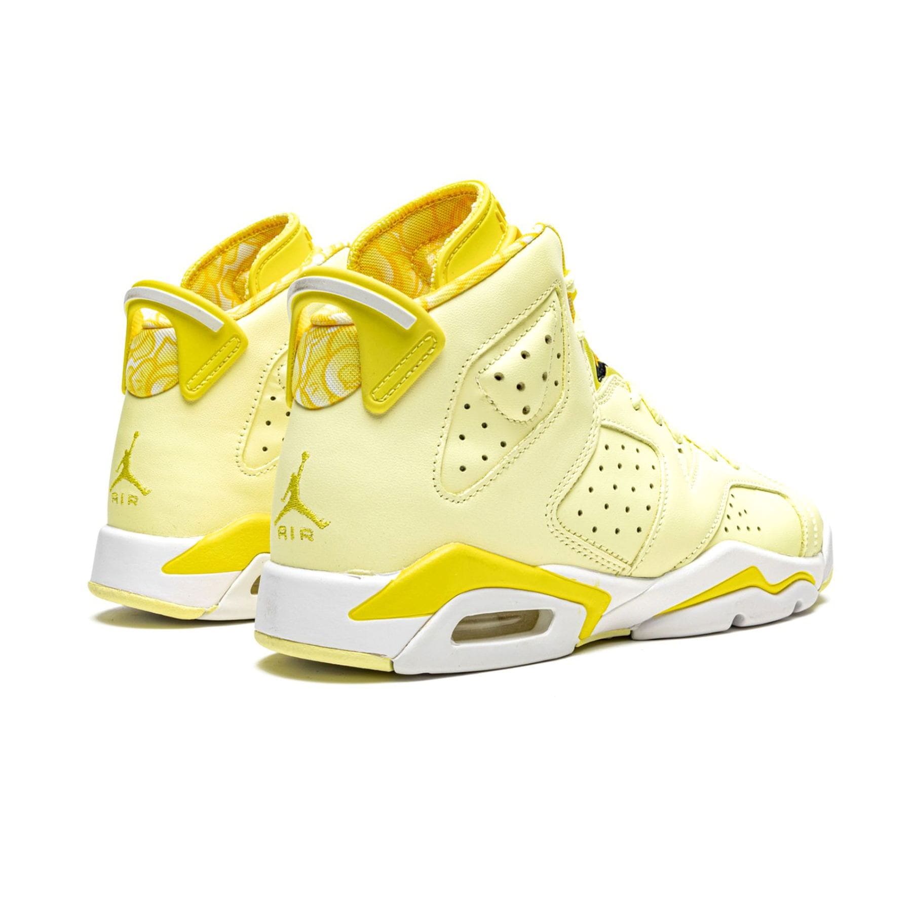 Air Jordan 6 Retro GG 'Citron Tint' — UK 13.5 | EU 32 | US 1Y — Back View