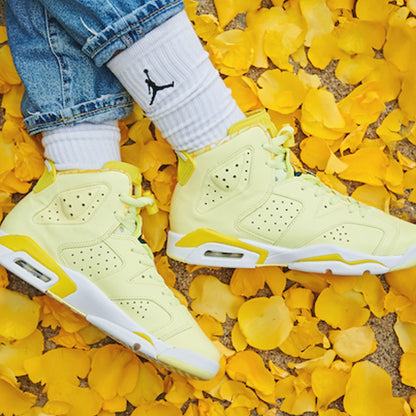 Air Jordan 6 Retro GG 'Citron Tint' — UK 13.5 | EU 32 | US 1Y — Lifestyle View
